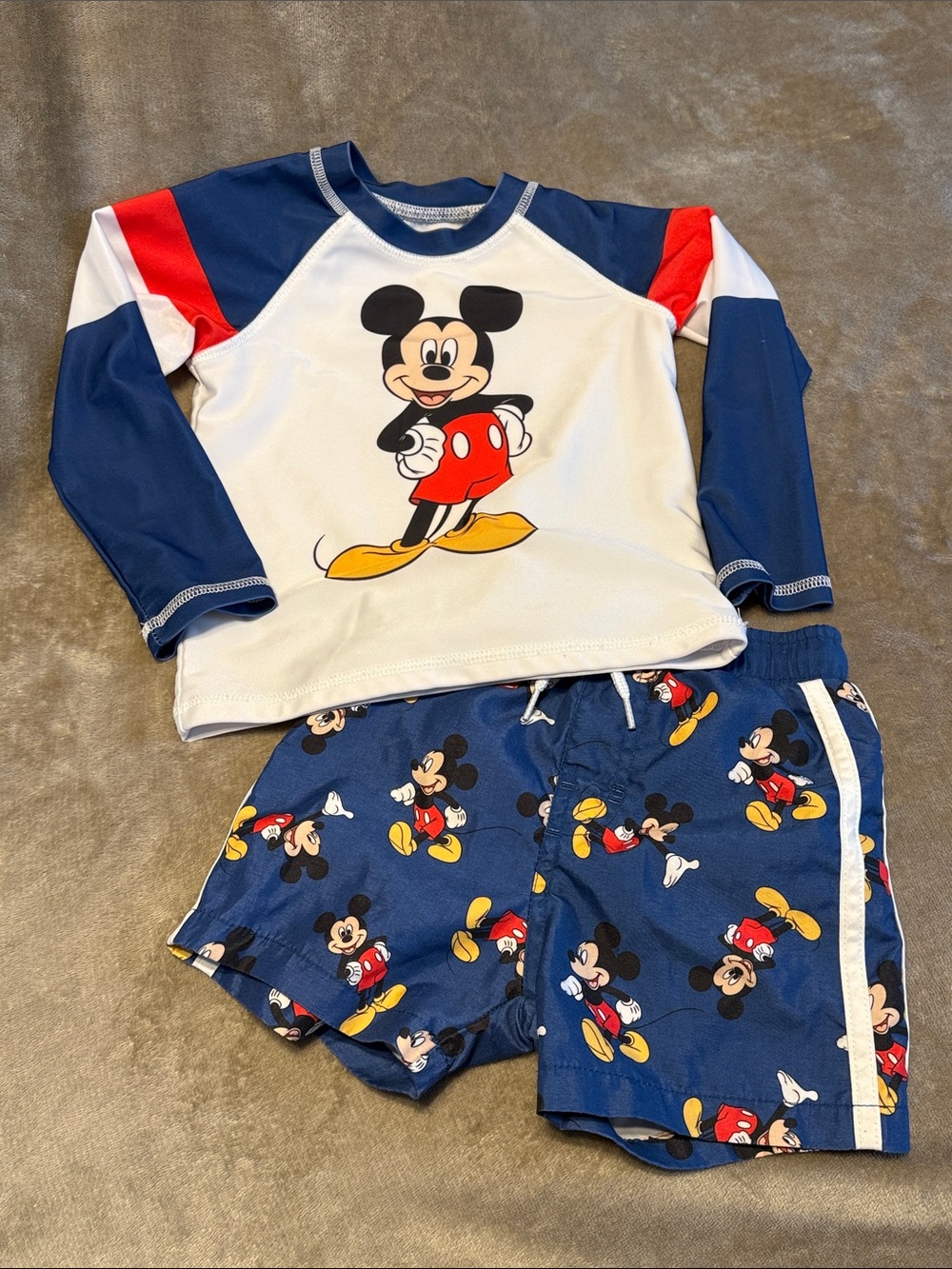 Disney Mickey Mouse swim set 2T